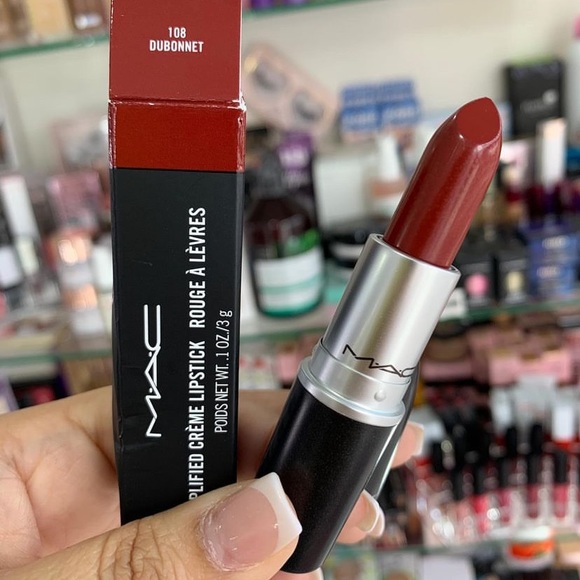 Mac Cosmetics Dubonnet Amplified Lipstick BNIB - Picture 15 of 16